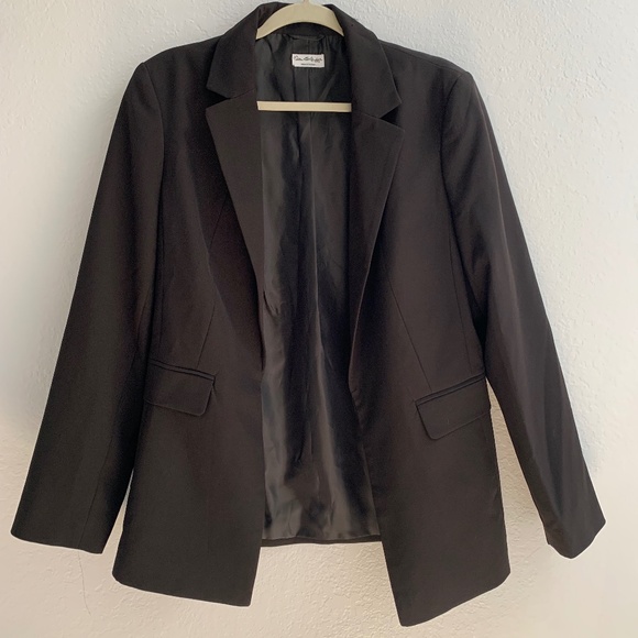 Ms Selfridge size 10 black blazer jacket - Picture 1 of 9